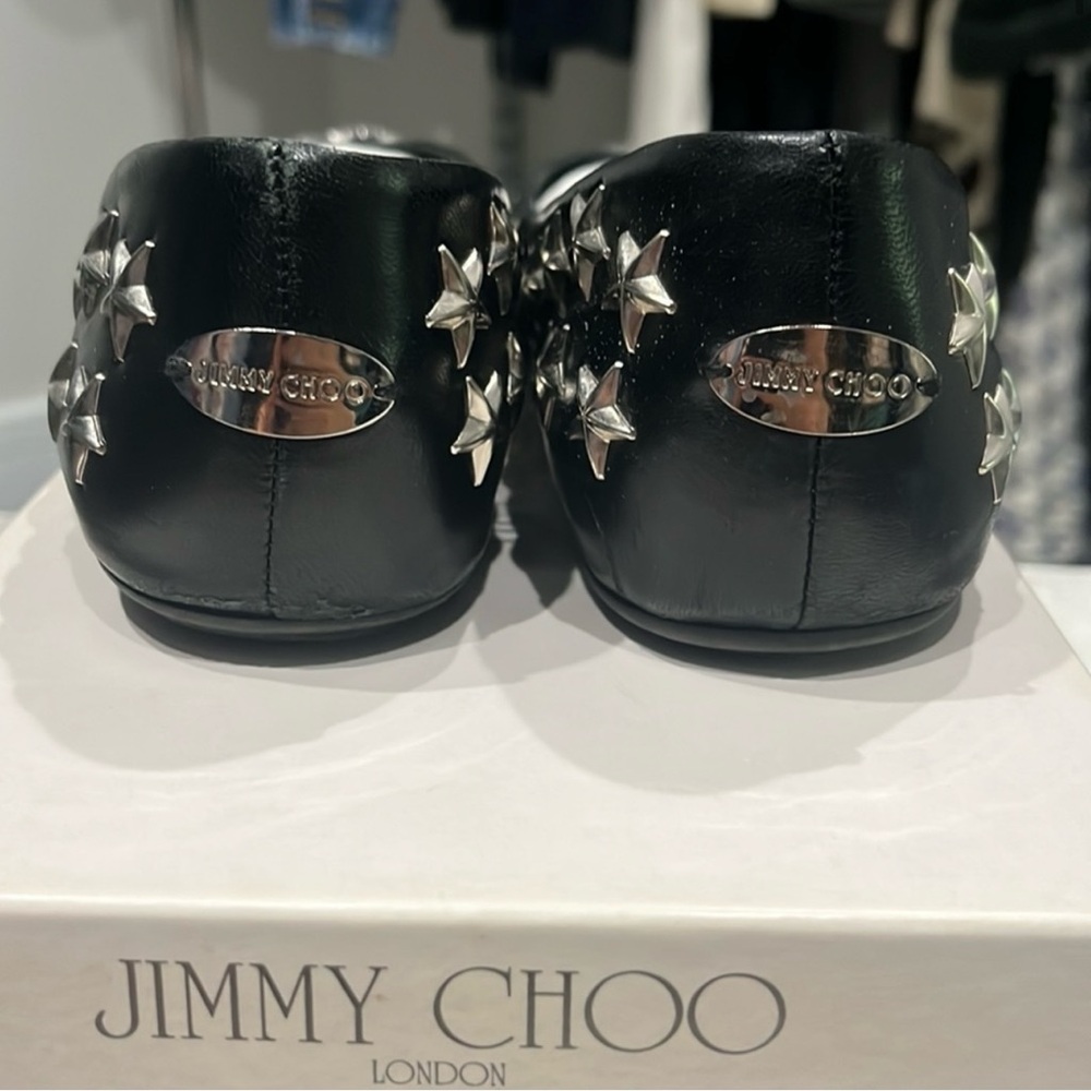 Jimmy Choo Nappa leather ballet flats - Picture 2 of 4